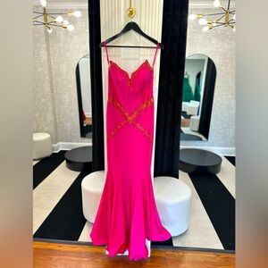 Portia and Scarlet PS22242 hot pink gold size 4